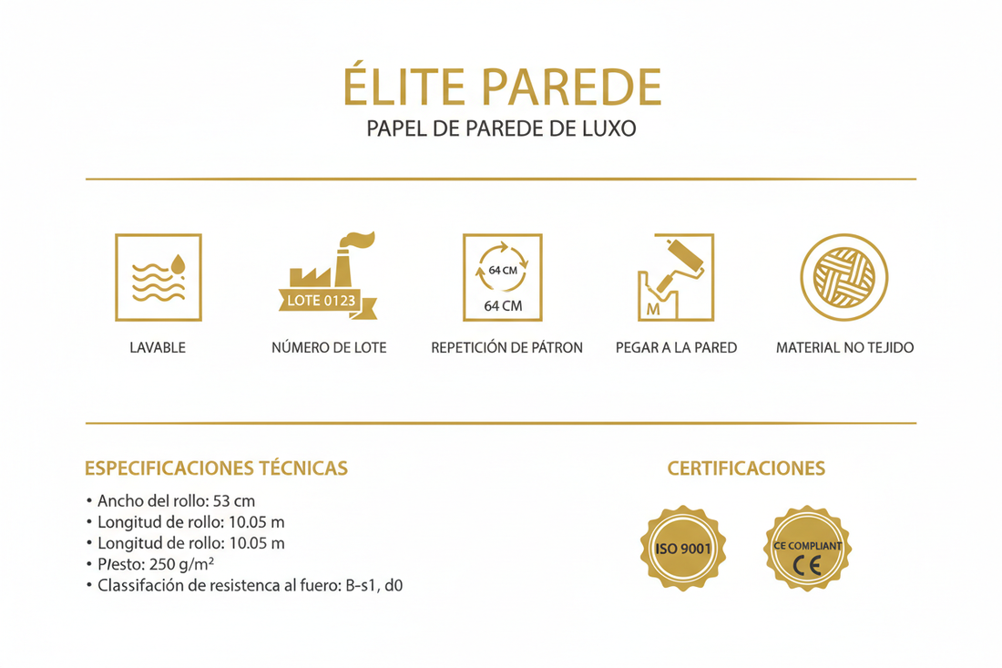La Ficha Técnica del Papel Pintado: Las Reglas de Oro para No Arruinar su Inversión