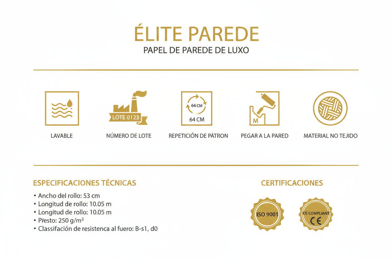 La Ficha Técnica del Papel Pintado: Las Reglas de Oro para No Arruinar su Inversión