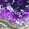 Fotomural Amethyst and Crystals in Purple Wallpaper - Premium Smooth Non-woven - XXL 2