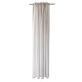 Bufanda lazo decorativa 140 cm x 245 cm fibra sintética topo