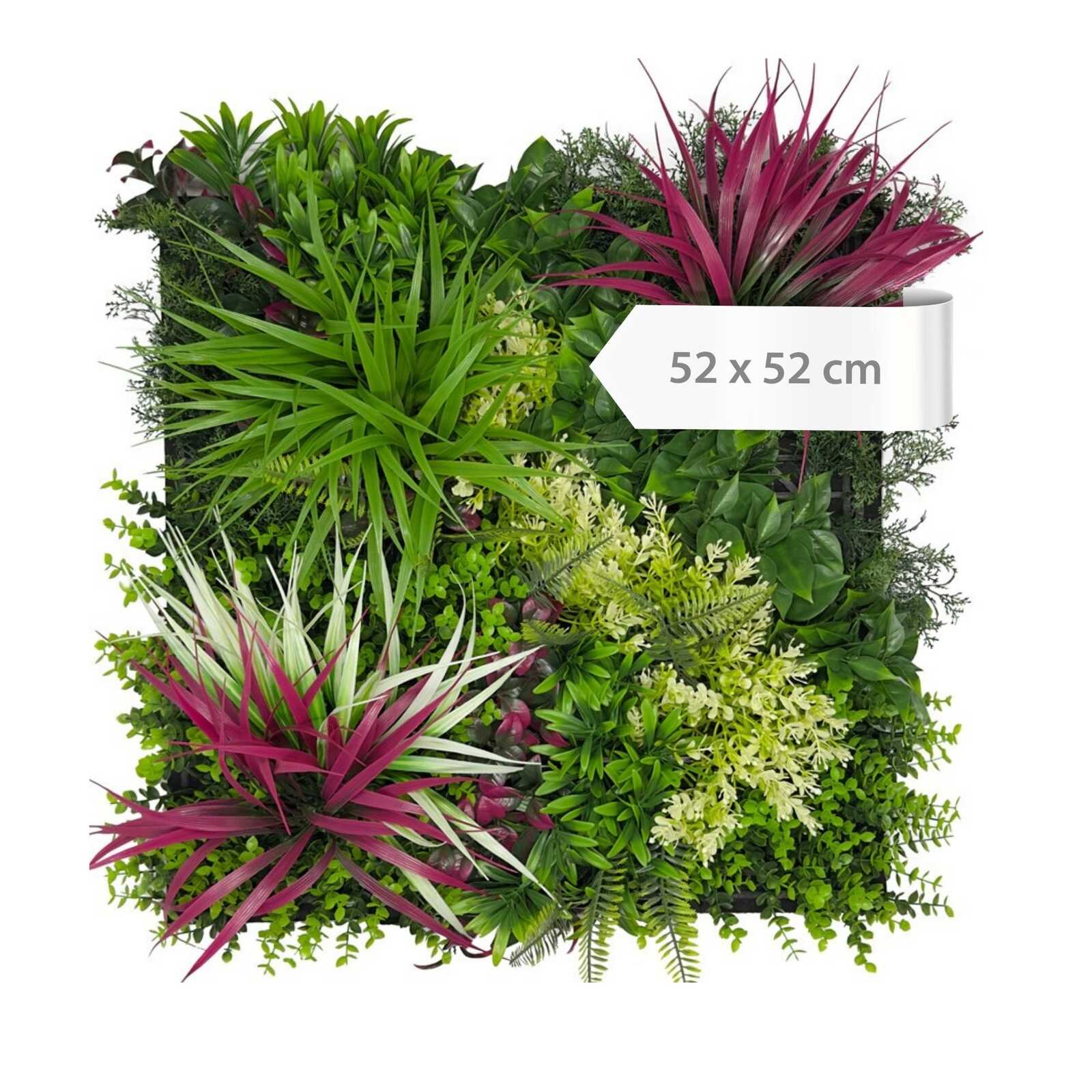 Panel Modular Wall - Vivid Bloom Mixed Flora 52 x 52 x 5 cm (13673-4) - Imagen 4