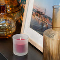 Ambientador Raspberry scented candle with sweet scent - 110g