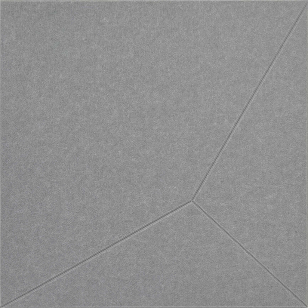 Panel Acustico de Fieltro Platinum Grey - Modular Wall - Foto 3