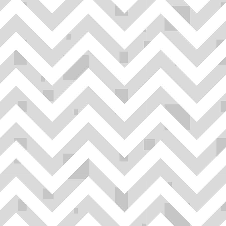Fotomural Panel XXL 5 - Design wall mural zig zag pattern with small squares grey on premium smooth non-woven