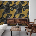 Fotomural Walls by Patel - Terra 2 - Abstract photo wallpaper ethnic pattern in natural colours