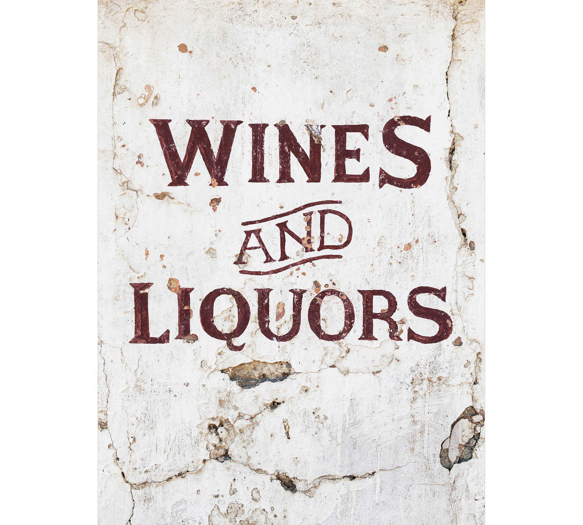 Fotomural Vintage writing wine & alcohol mural - DD Motive 2