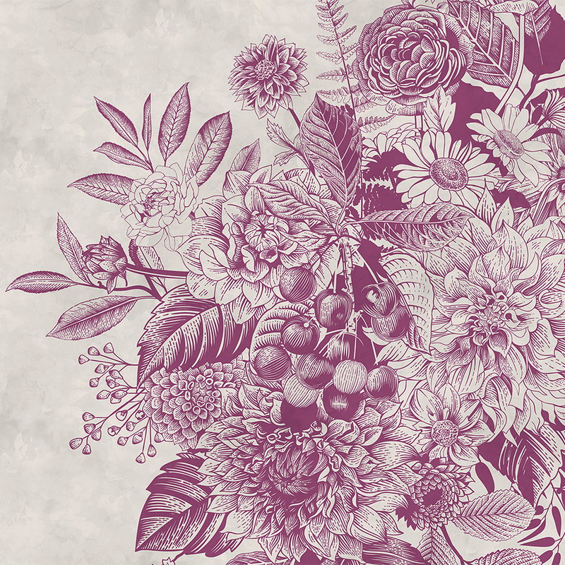 Fotomural Photo wallpaper flowers shrub - Walls by Patel