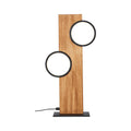 Lámpara de mesa de madera - Elena 2 - Marrón