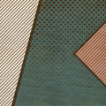 Fotomural Walls by Patel - Bird gang 1 - patterned photo wallpaper, plywood structure with modern colour patches - Beige, Pink