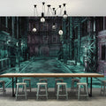 Fotomural Walls by Patel - Photo wallpaper »bronx« - Dark side street of a big city - Smooth, slightly shiny premium non-woven fabric