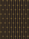 VERSACE Papel pintado no tejido con logotipo ornamental de Medusa ligeramente brillante ligeramente texturado - negro, dorado, Metálico