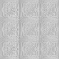 Fotomural Walls by Patel - Photo wallpaper ceiling with print pattern - white