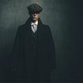Fotomural Walls by Patel - Roger 2 - Photo wallpaper Gangster, 1920 Retro Portrait - Blue, Black