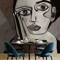 Fotomural Walls by Patel - Think Tank 2 - photo wallpaper graffiti women face abstract