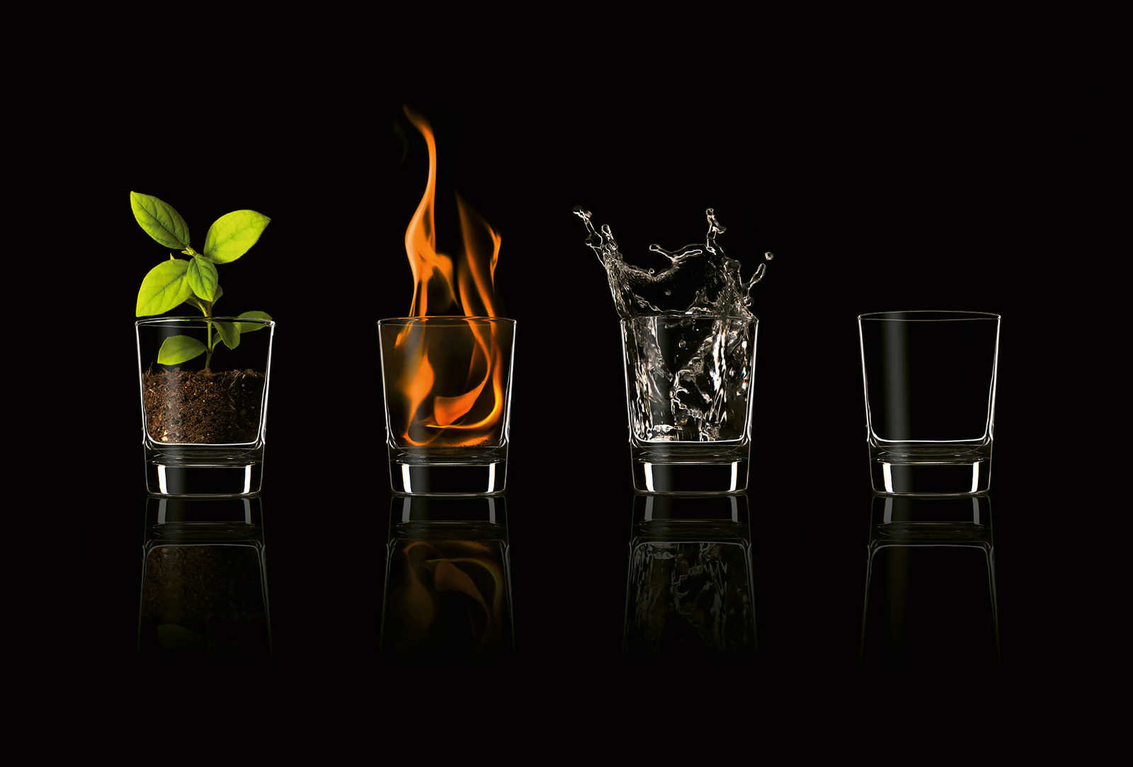 Fotomural DD Motive 2 - Earth Fire Wat