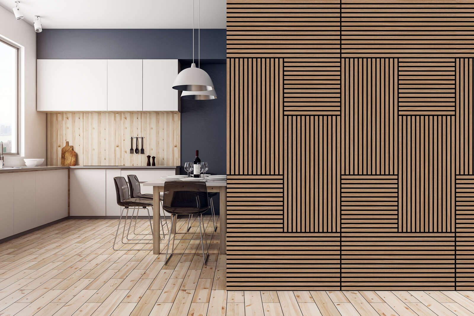 Panel Acustico de Madera Davert Oak - Modular Wall - Foto 11