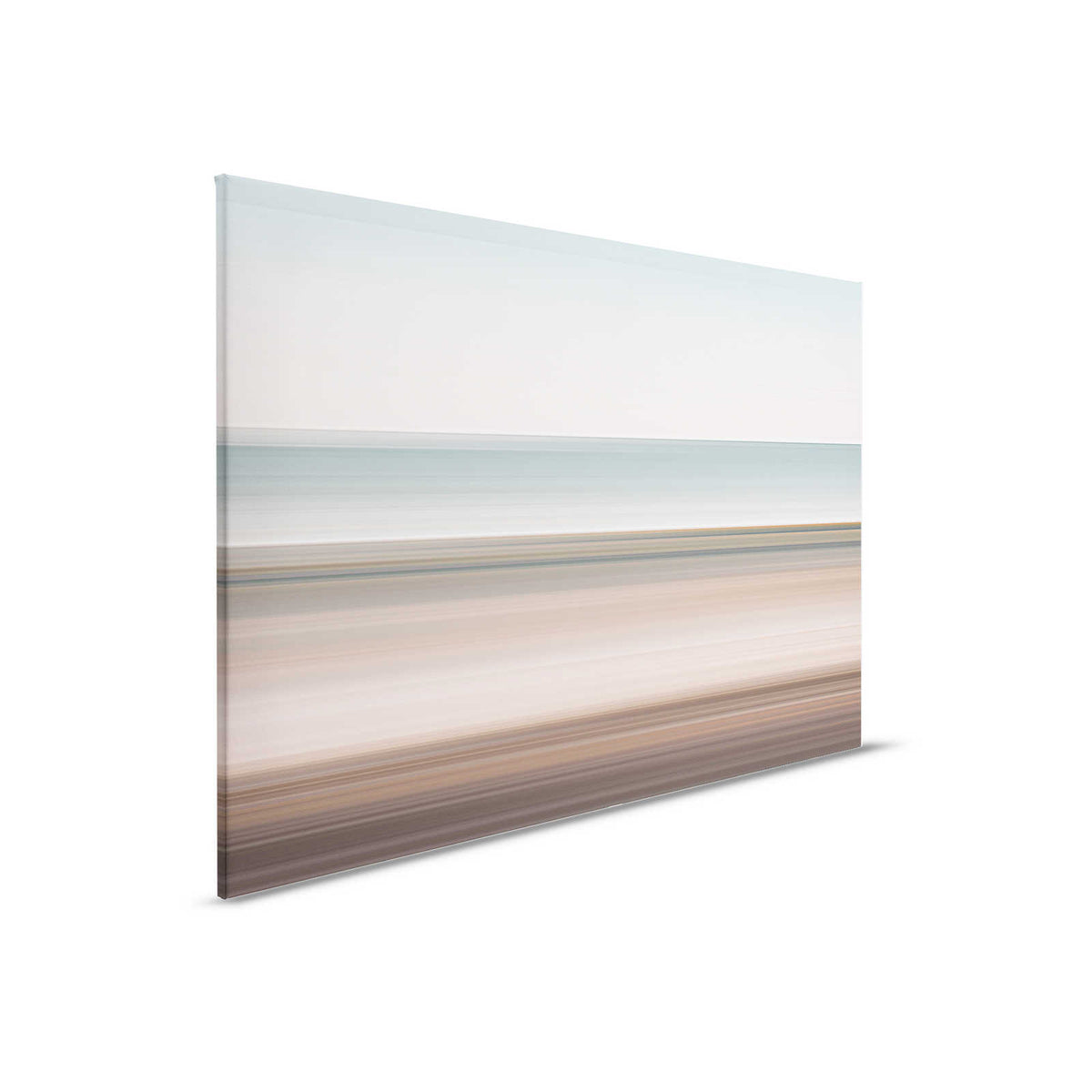 Horizon 2 - Lienzo paisaje abstracto con diseño de líneas