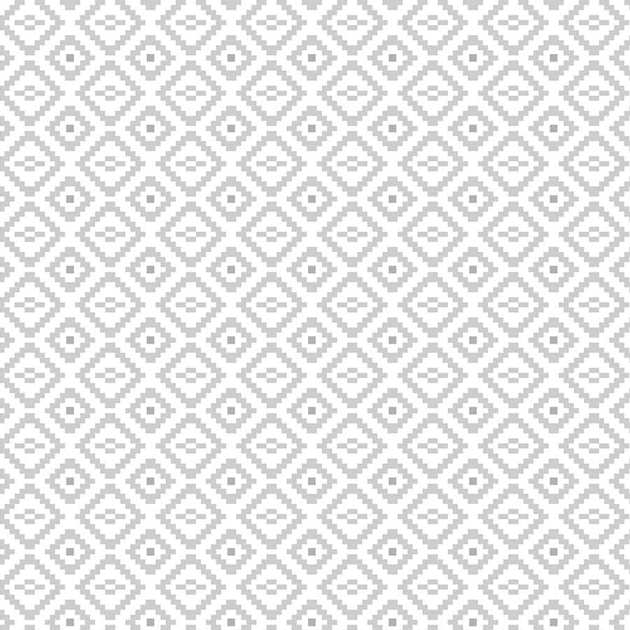 Fotomural Panel XXL 5 - Design wall mural small squares with patterns grey on premium smooth non-woven