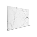 Cuadro Lienzo Blanco y Negro Mármol con Detalles Naturales