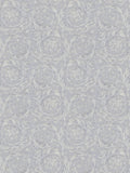 Papel pintado VERSACE plateado efecto brillo - plata, gris