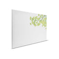 Cuadro en lienzo con imagen de rama de Ginko | verde, blanco