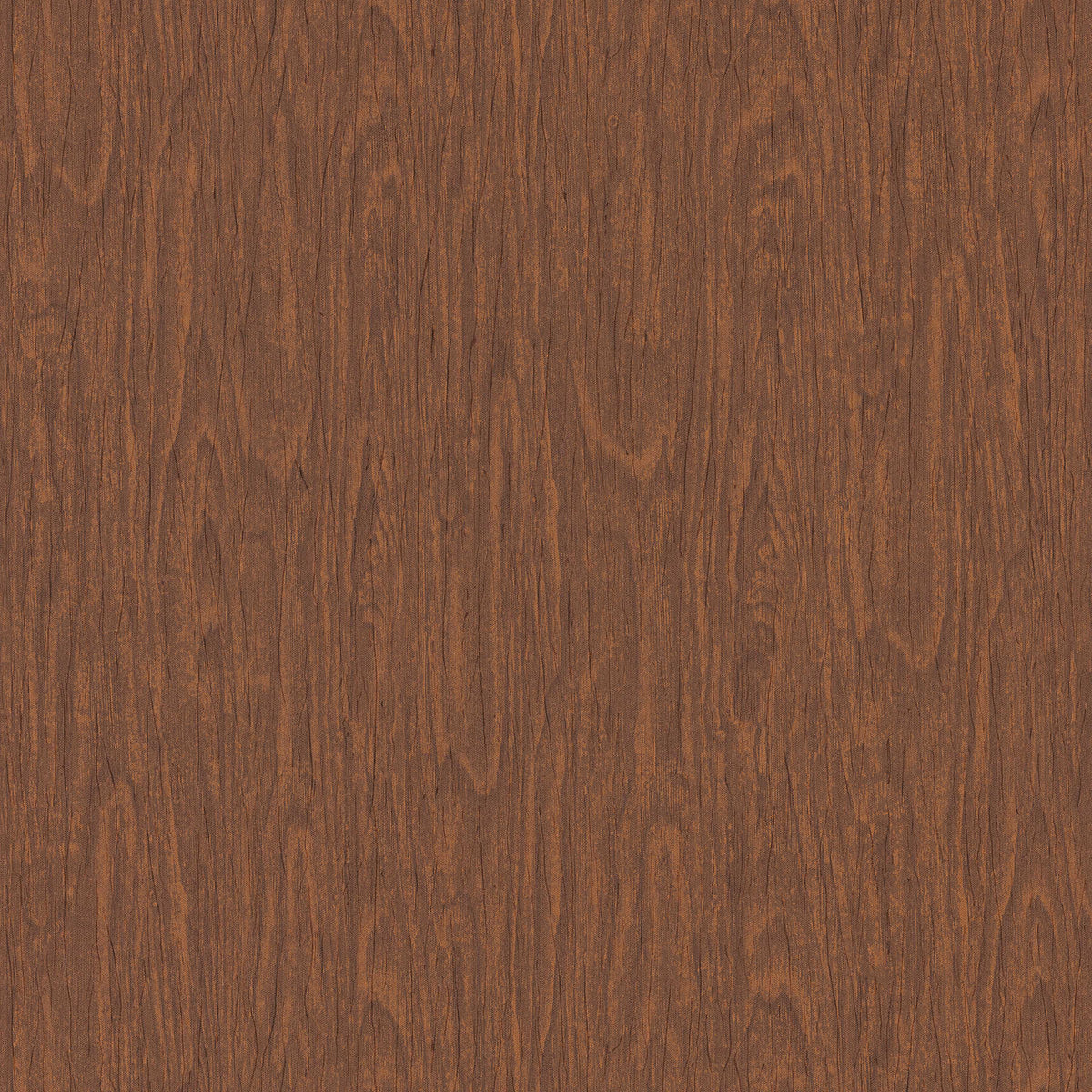 Papel pintado VERSACE Home aspecto madera realista - marrón, rojo