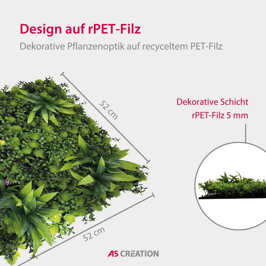 Panel Modular Wall - Tropical Mixed Flora 52 x 52 x 4 cm (13669-3) - Imagen 8