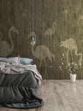Fotomural AP Contract - Flamingos