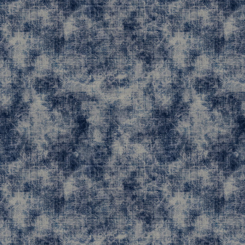 Fotomural Walls by Patel - Photo wallpaper batik pattern & textile look - blue, white