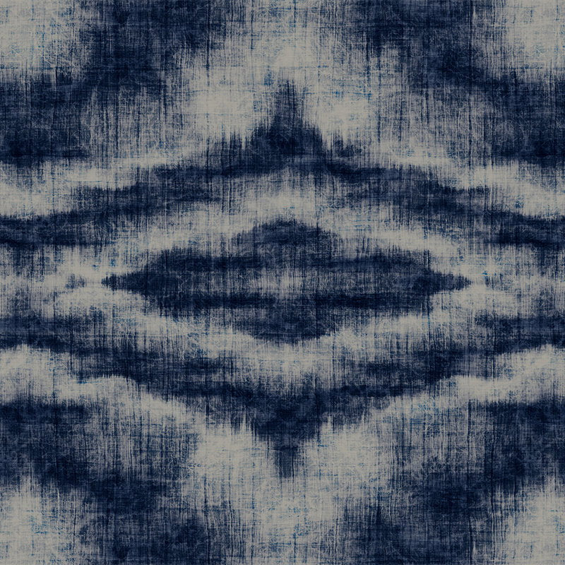 Fotomural Walls by Patel - Photo wallpaper Abstract Ikkat pattern with textile effect