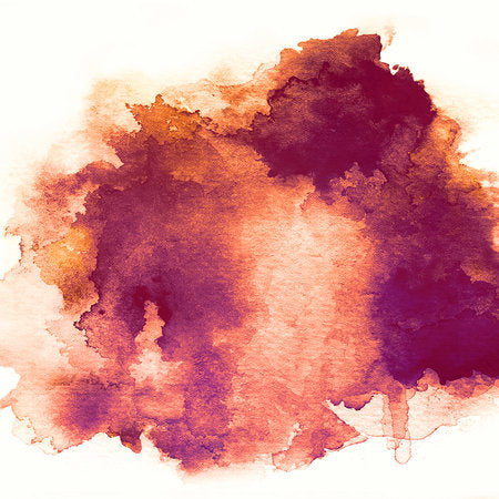 Fotomural Watercolour stain red gradient mural - AP Digital 3