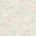 Papel pintado VERSACE pastel con adorno floral - multicolor, metálico