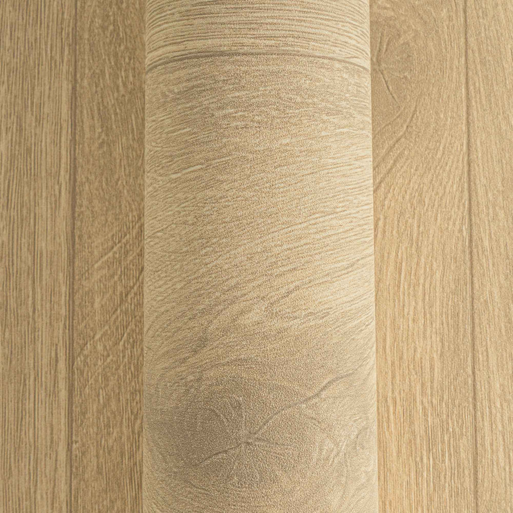 Hochwertige Vliestapete Braun Holzoptik