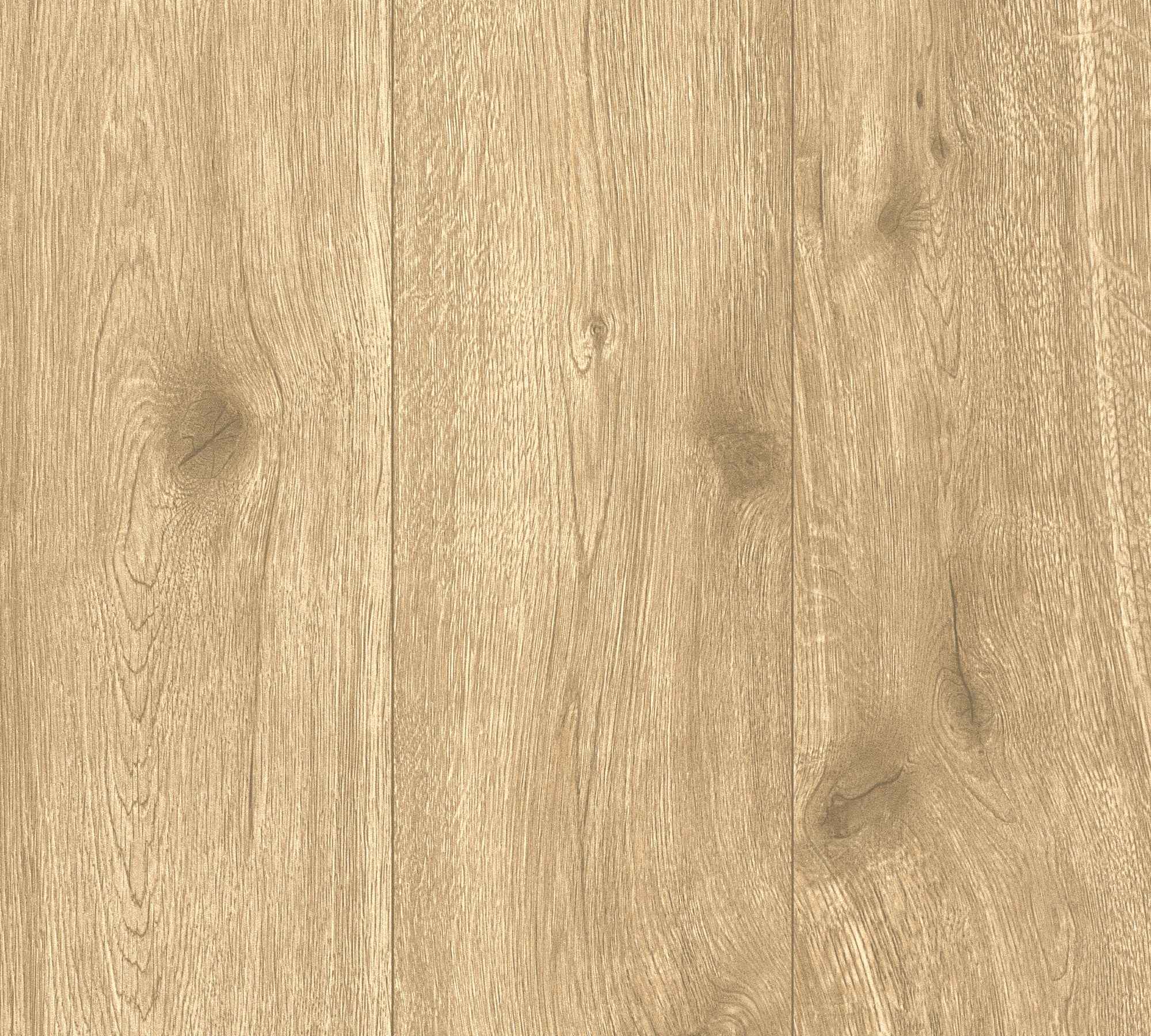 Hochwertige Vliestapete Braun Holzoptik