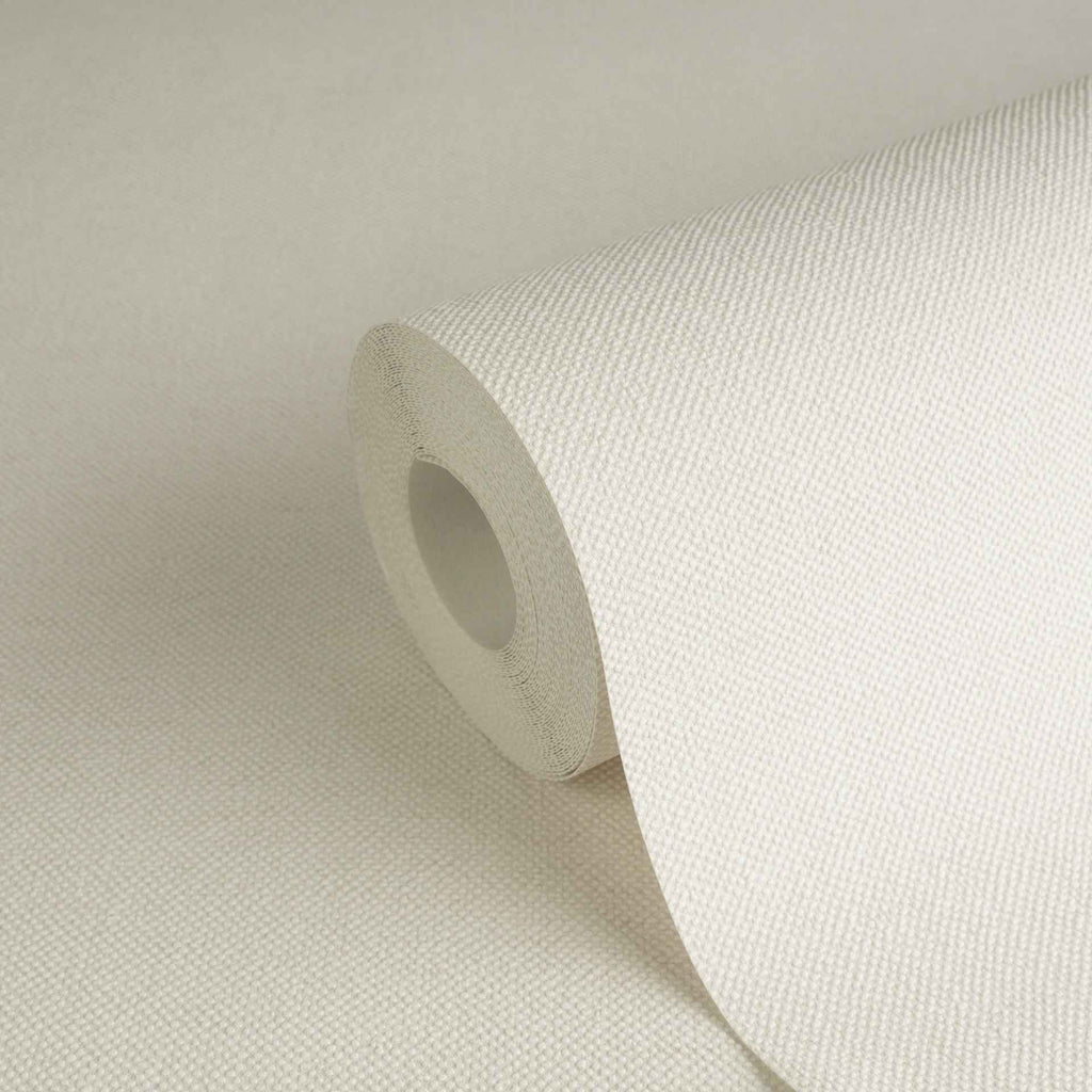 Hochwertige Vliestapete Creme Unitapete