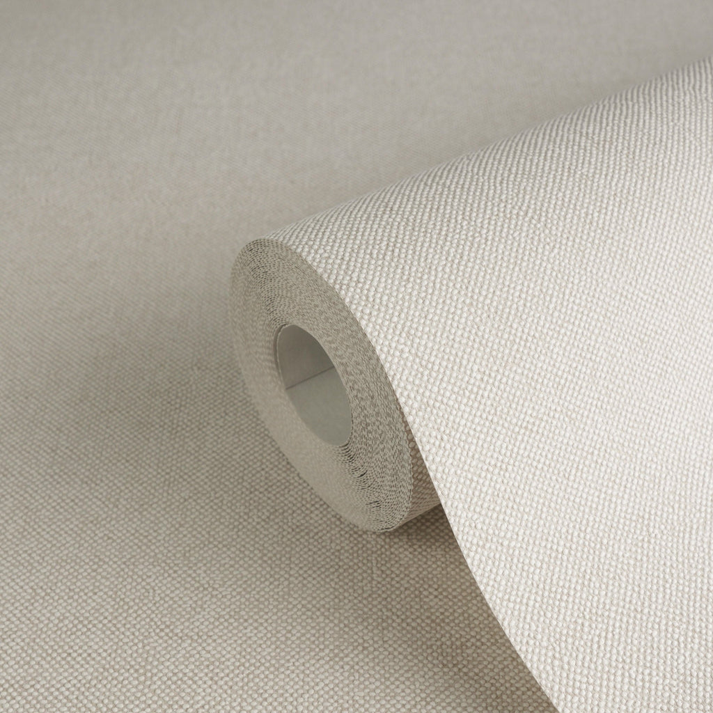 Hochwertige Vliestapete Beige Unitapete