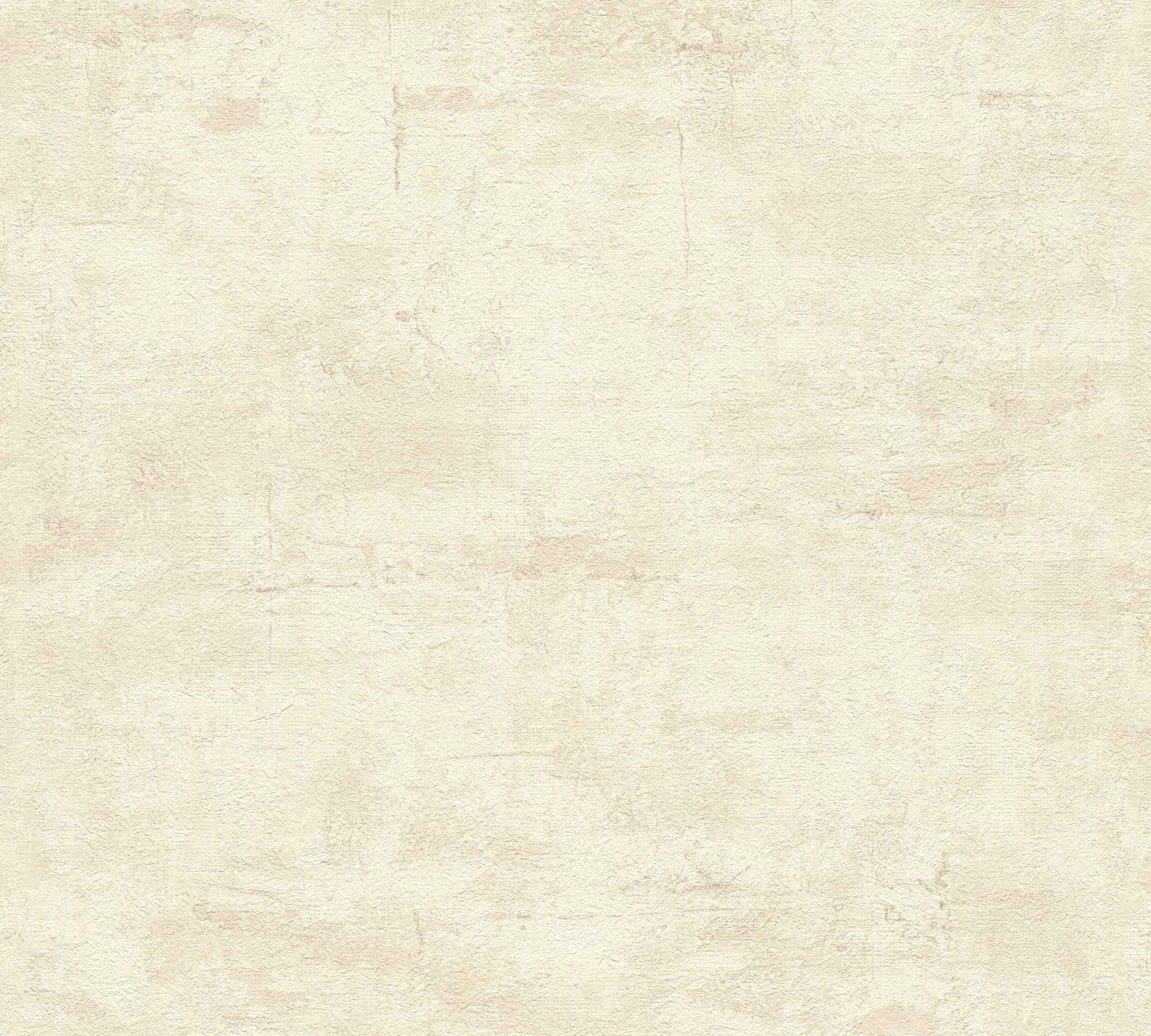 Hochwertige Vliestapete Beige Struktur