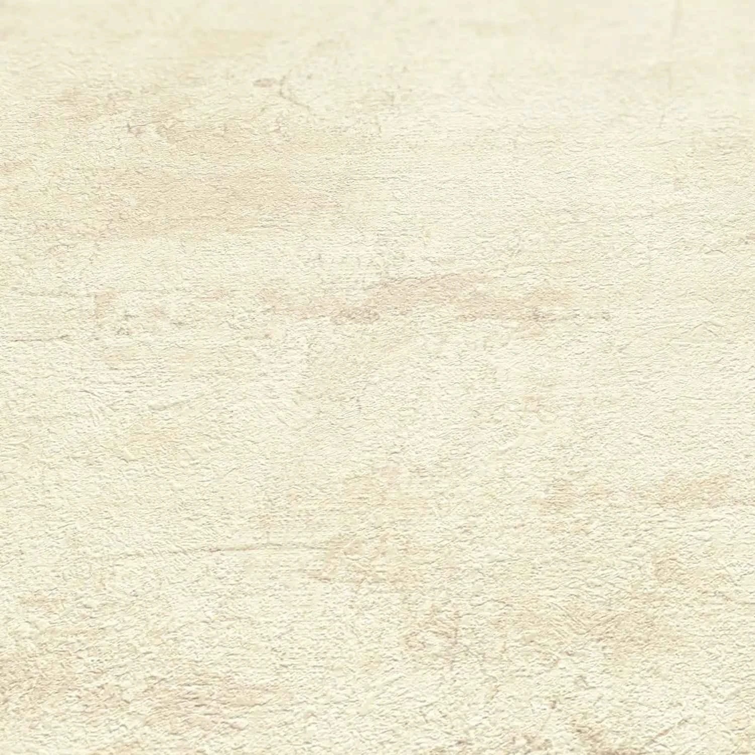 Hochwertige Vliestapete Beige Struktur
