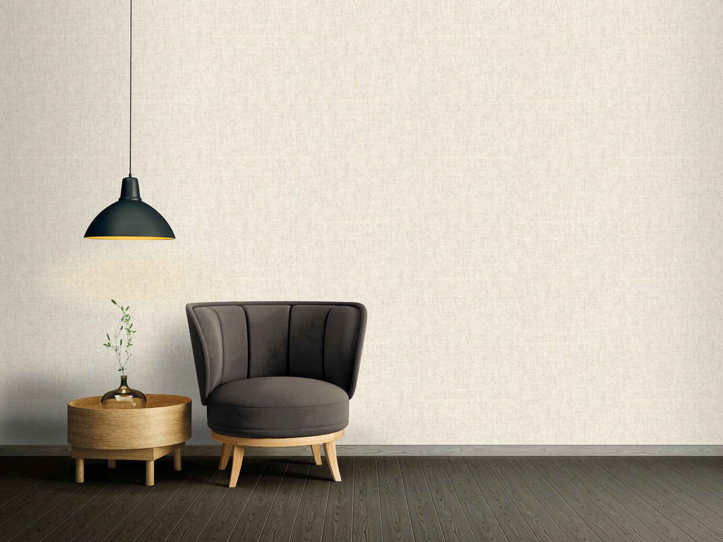 Hochwertige Vliestapete Beige Struktur