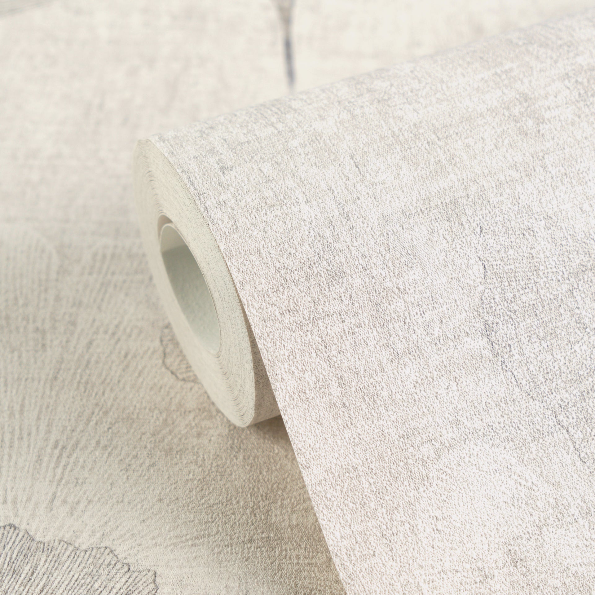 Cuba II-Vliestapete Vinyltapete Beige Floral