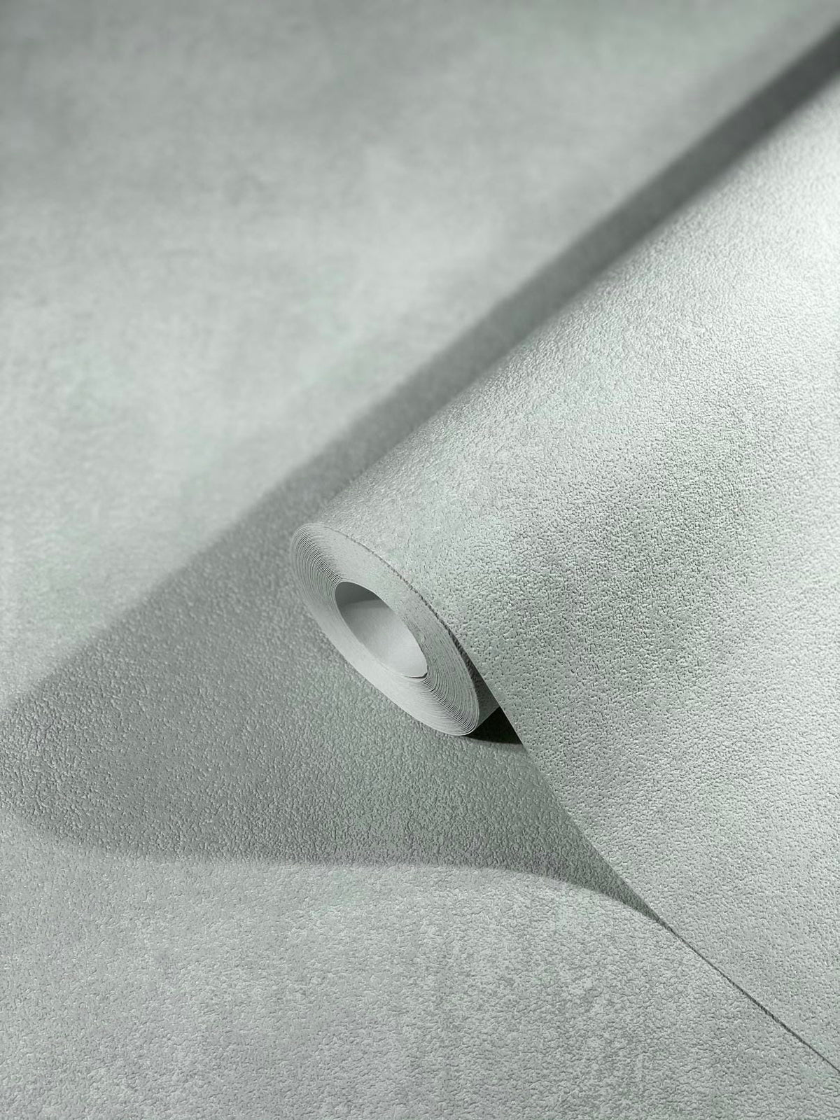 Papel pintado tejido no tejido liso gris - Marburg - Imagen 2