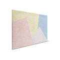 Inaly 3 - Pintura abstracta en lienzo de colores - Estructura de madera contrachapada