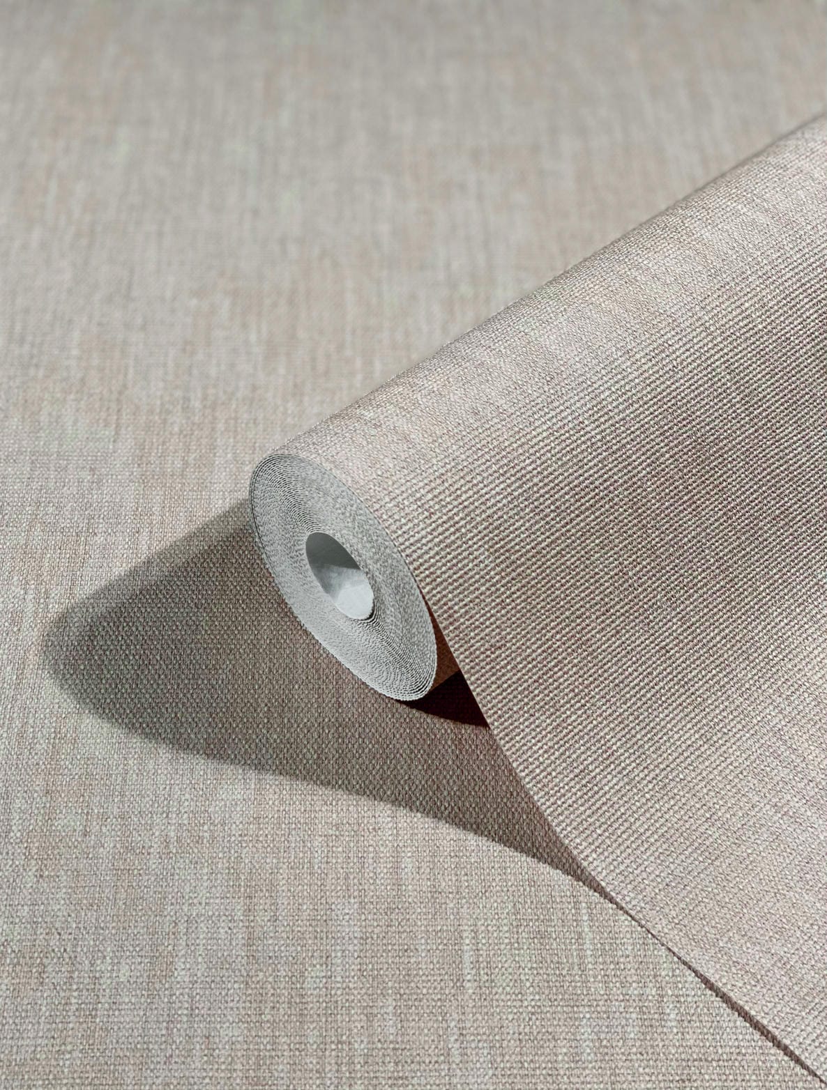 Papel pintado tejido no tejido con textura y relieve beige - Marburg - Imagen 3