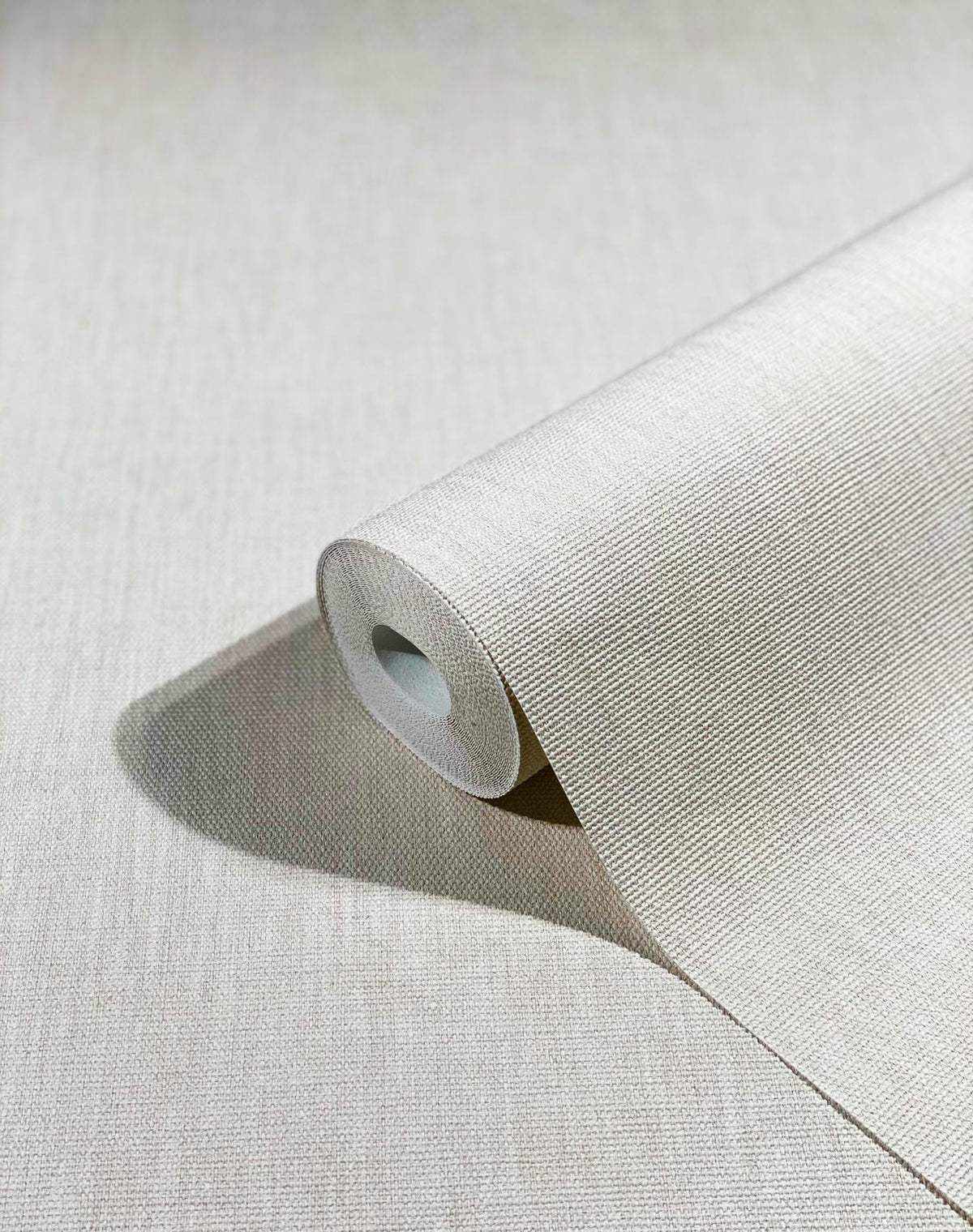Papel pintado tejido no tejido con textura y relieve beige - Marburg - Imagen 4