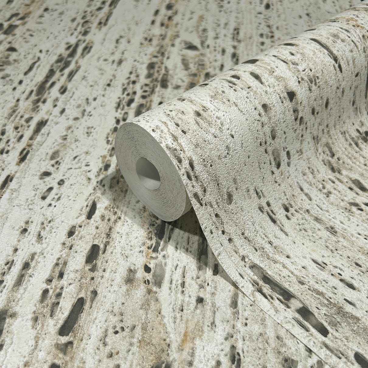 Vliestapete beige struktur