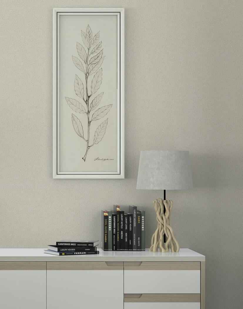 Vliestapete beige einfarbig