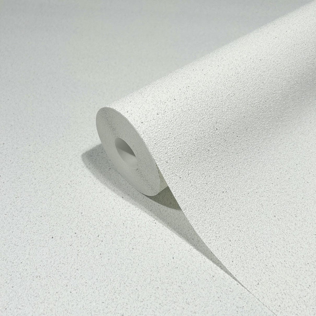 Papel pintado tejido no tejido liso blanco - Marburg - Imagen 2