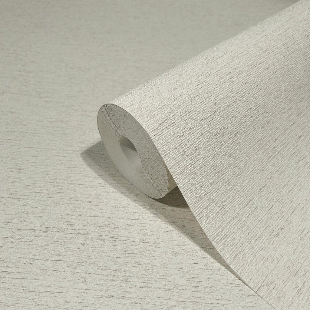 Papel pintado tejido no tejido con textura y relieve beige - Marburg - Imagen 2