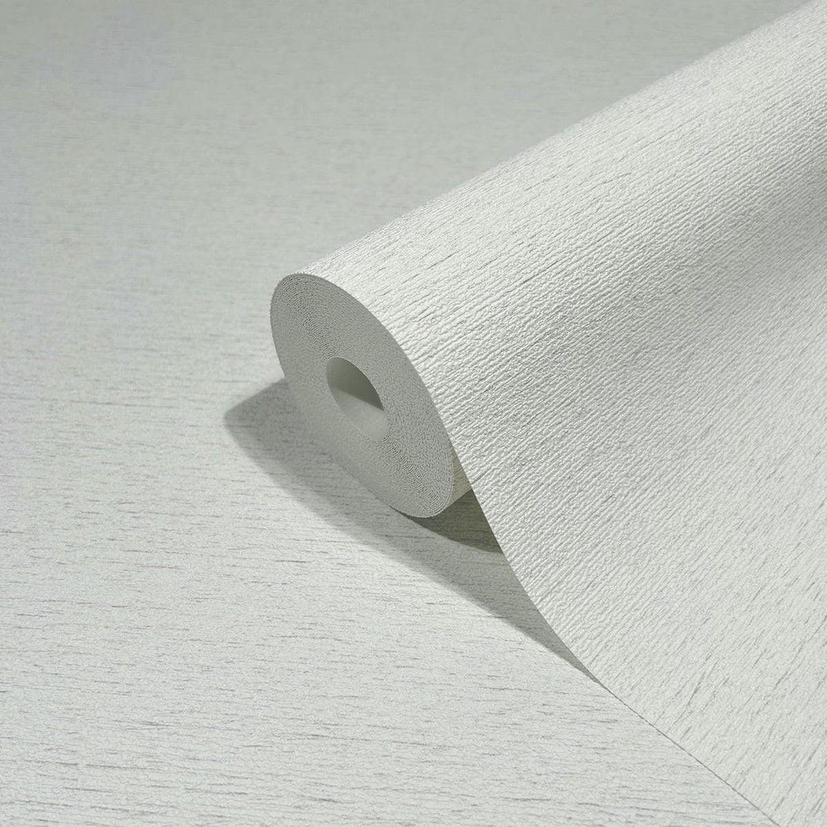 Papel pintado tejido no tejido con textura y relieve blanco - Marburg - Imagen 2