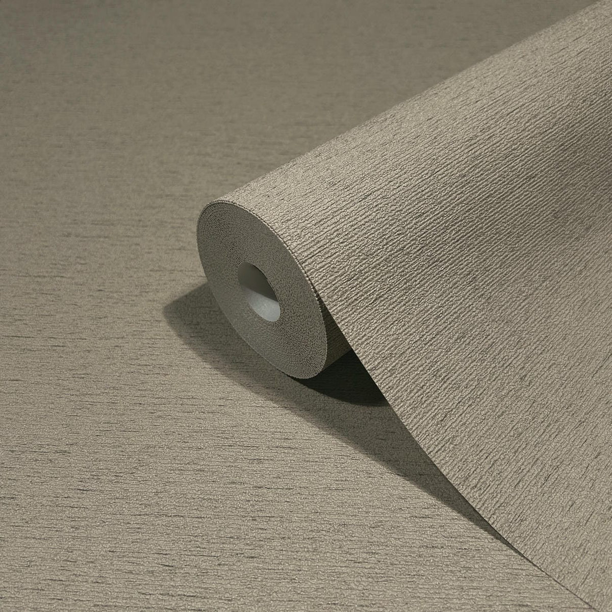 Papel pintado tejido no tejido con textura y relieve marrón - Marburg - Imagen 2